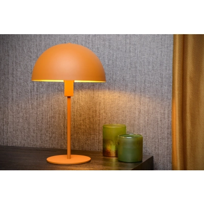 lafabryka.pl SIEMON - Lampa stołowa - Ø 25 cm - 1xE14 - Ocher Yellow 45596/01/44 Lucide